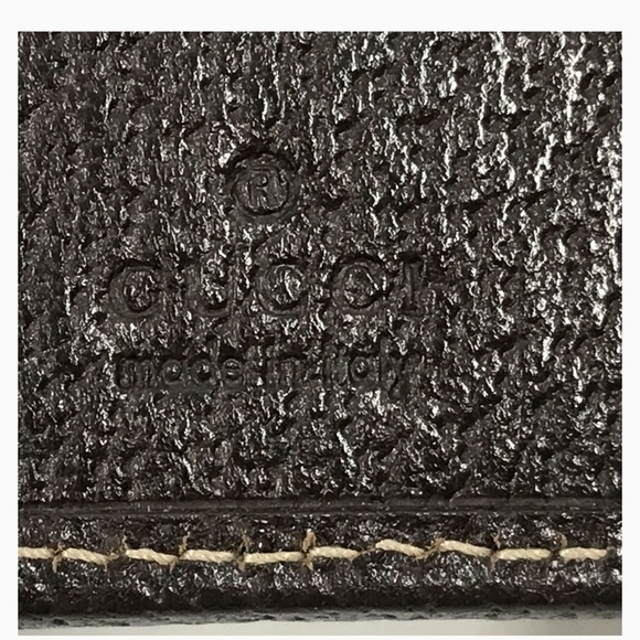 Authentic Gucci GG Beige Brown Canvas Leather Wallet - Picture 7 of 10